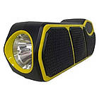 Портативна сонячна система з повербанком 7 Вт 1500 mAh GD-LITE-11 жовта, радіоприймач із ліхтарем і USB, фото 6