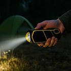 Портативна сонячна система з повербанком 7 Вт 1500 mAh GD-LITE-11 жовта, радіоприймач із ліхтарем і USB, фото 8