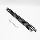 Тент-черепашка пляжний WM-0T103 210х120х100 см Жовто-зелений автоматичний двомісний намет, фото 9