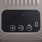 Перкусійний масажер для тіла YM-K60 сірий, 6 насадок, 9 режимів, бездротовий вібромасажер від USB, фото 7