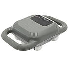 Перкусійний масажер для тіла YM-K60 сірий, 6 насадок, 9 режимів, бездротовий вібромасажер від USB, фото 8