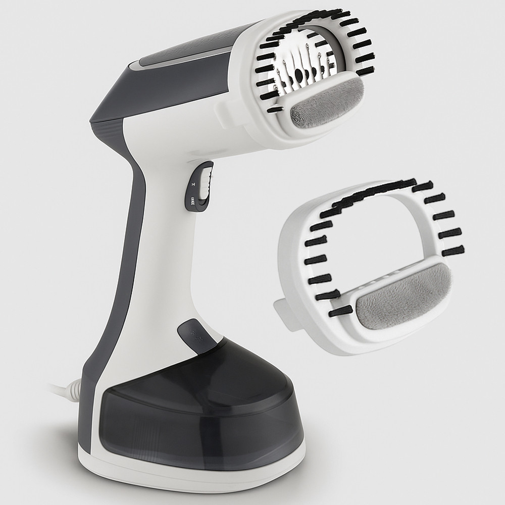 Ручний відпарювач Zepline ZP-204 потужність 2500 Вт об'єм 300 мл чорний, пристрій для догляду за одягом, фото 1