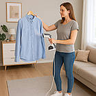 Ручний відпарювач Zepline ZP-204 потужність 2500 Вт об'єм 300 мл чорний, пристрій для догляду за одягом, фото 2