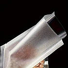 Рифлені пакети для вакууматора 20х15 см, набір 100 шт для пакування та тривалого зберігання продуктів, фото 4