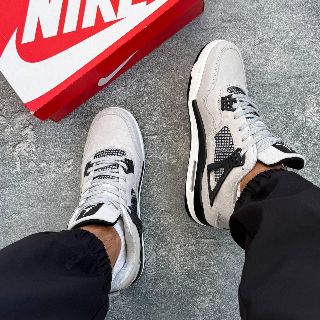 Чоловічі кросівки Nike Air Jordan Grey сірі Найк Аїр Джордан демісезонні, фото 1