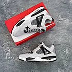 Чоловічі кросівки Nike Air Jordan Grey сірі Найк Аїр Джордан демісезонні, фото 3