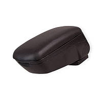 Підлокітник - універсальний пластик/шкірозамінник vitol зсувний чорний