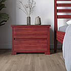 Приліжкова тумба з дерева Mebigrand Тоскана 61х46х41 см Махонь (MBG-21371)