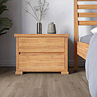 Приліжкова тумба з дерева Mebigrand Тоскана 61х46х41 см Вільха (MBG-21372)