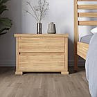 Приліжкова тумба з дерева Mebigrand Тоскана 61х46х41 см Горіх світлий (MBG-21375)