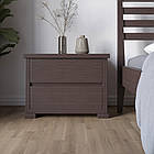 Приліжкова тумба з дерева Mebigrand Тоскана 61х46х41 см Венге (MBG-21379)