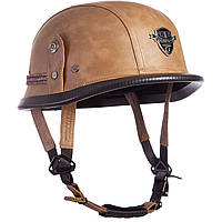 Мотошолом відкритий Половина для чоппера Ретро-Каска Chengjunyue 108-B M-XL кольори в асортименті