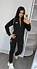 Спортивний жіночий костюм UIRN UIRN чорний (трикотаж двунить Туреччина), фото 8