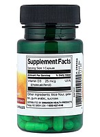 Vitamin D3 High Potency 25 мкг 1000 IU Swanson 30 капсул, фото 2