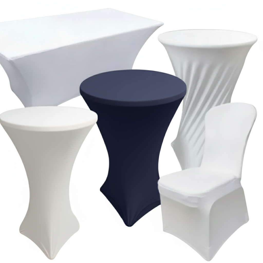 Стрейч Чохли на Столи з щільної еластичної тканини Спандекс