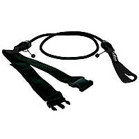 Трос еластичний з поясом MadWave SHORT BELT M077104 довжина 1,15м кольори в асортименті Mad Wave, Тренировочные системы, Для улучшения гребка и работы ног, 9,1-20,4 кг, Китай, Тренировочные системы, Чорний