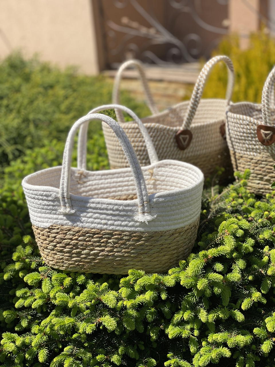 Кошик-сумка для квітів💐. Арт:3352, фото 1