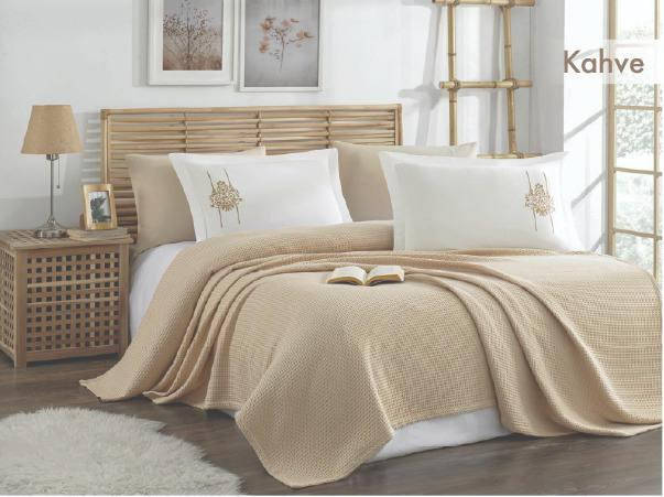 Постільна білизна з пледом Mercan + 4 наволочки - Turkey, фото 1