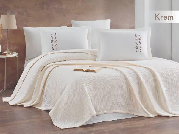 Постільна білизна з пледом Mercan + 4 наволочки - Turkey