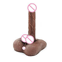 Реалістичний силіконовий фалоімітатор Love Toy великий чоловічий пеніс