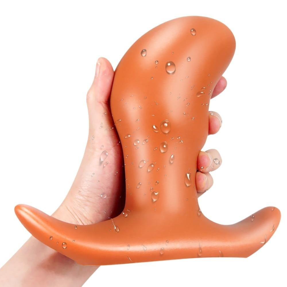 М’яка силіконова анальна пробка Love Toy гладка анальна іграшка для чоловіків