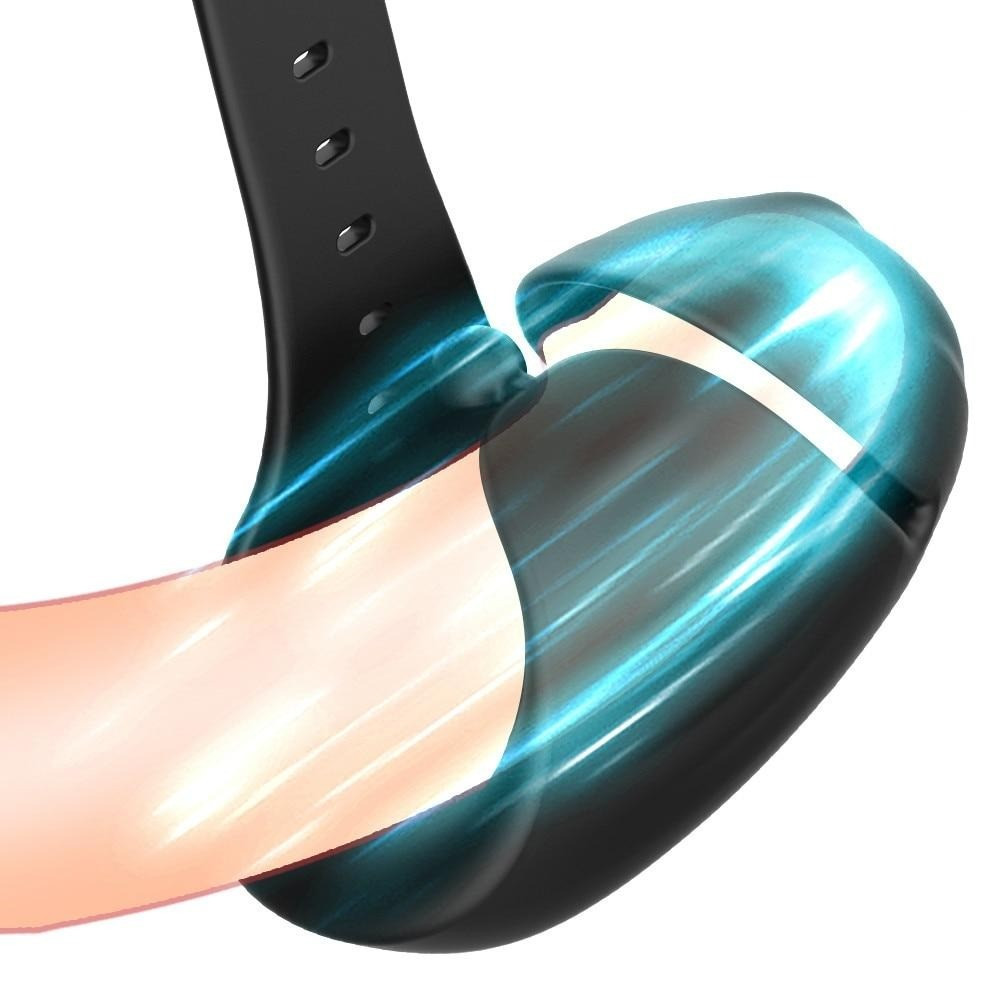 Чоловічий мастурбатор-насадка Love Toy регульований вібратор і тренажер затримки еякуляції