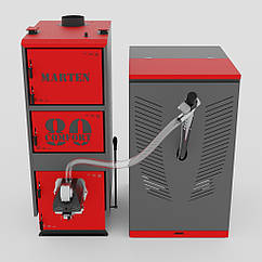 80 кВт Пелетний котел  6 мм сталь Marten Comfort Pellet