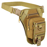 Сумка тактична на стегно SILVER KNIGHT TY-5716 розмір 27х23х7см 4л кольори в асортименті