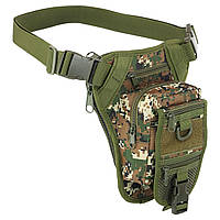 Сумка тактична на стегно SILVER KNIGHT TY-5716 розмір 27х23х7см 4л кольори в асортименті