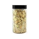 Поталь у пластівцях «Золото» для декорування 15 г, фото 2