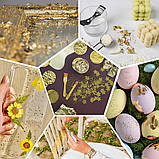 Поталь у пластівцях «Золото» для декорування 15 г, фото 5