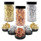 Поталь у пластівцях «Золото» для декорування 15 г, фото 8