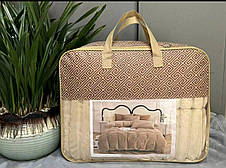 Тепла велюрова постільна білизна Koloco - півторашнє, фото 3