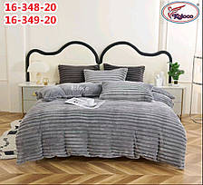 Теплу велюрову постільну білизну Koloco Євро, фото 2