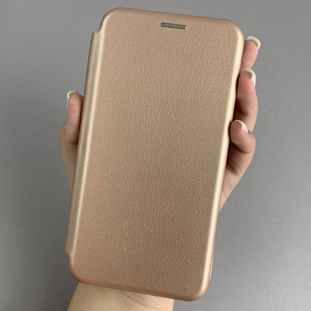 Чохол-книга для Apple iPhone 11 книжка з підставкою на телефон айфон 11 рожеве золото stn