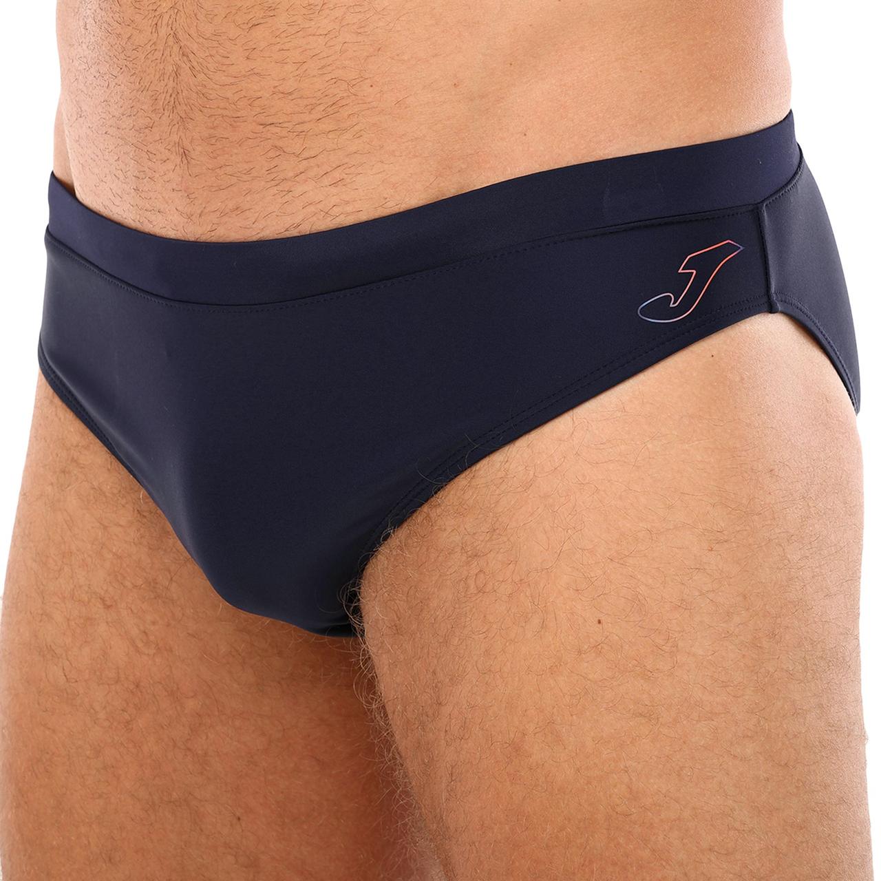 Плавки чоловічі класичні для плавання Joma SHARK 104141-100 розмір-S-2XL темно-синій, фото 1