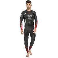 Гідрокостюм мокрого типу для триатлону MadWave JET M201801 розмір M-XXL 3мм чорний
