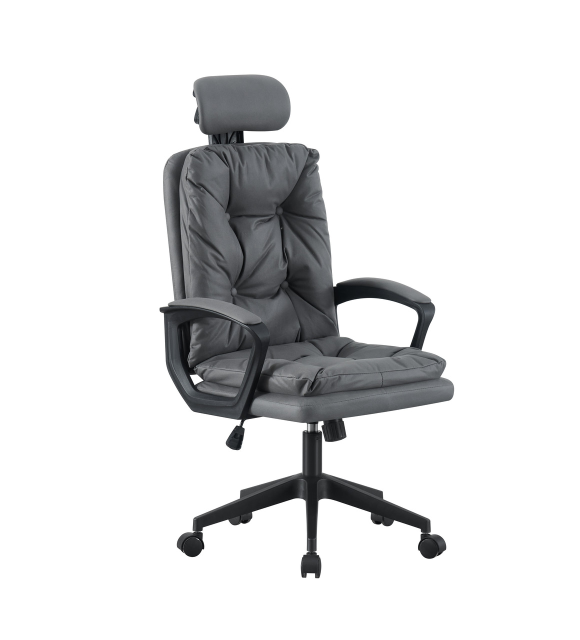 Крісло комп'ютерне Пітон (сіре), фото 1