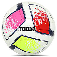 М'яч футбольний Joma DALI II 400649-203-T5 №5 PU рожевий-червоний-жовтий