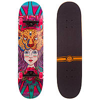 Скейтборд із канадського клена 31" FISH CAPRICORN SK-414 кольори в асортименті