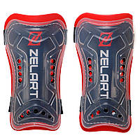 Щитки футбольні Zelart FB-4877 М кольори в асортименті