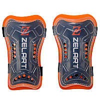 Щитки футбольні Zelart FB-4877 М кольори в асортименті