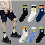 Набір шкарпеток для хлопчика підлітка Run, дитячі шкарпетки розмір 35-38 5 пар, фото 2