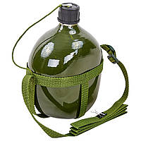 Фляга з ременем SP-Sport TY-4836-1_5 1,5л оливковий
