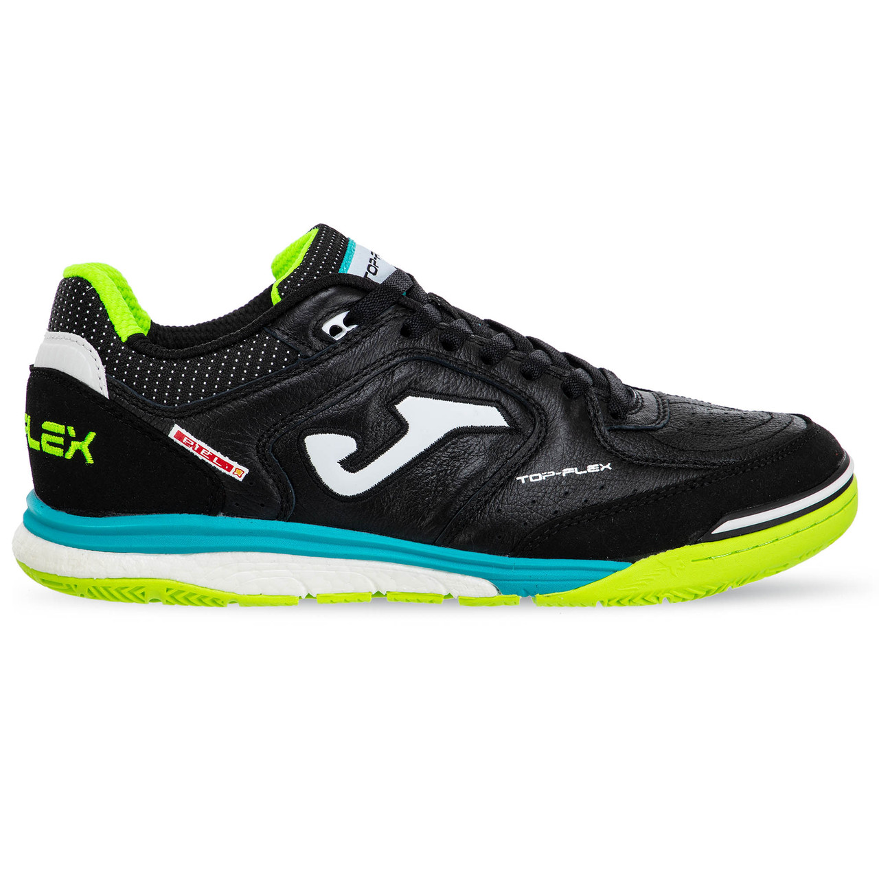 Футзалки взуття для міні-футболу Joma TOP FLEX REBOUND TORS2301IN розмір 39-43 чорний-салатовий, фото 1