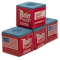 Крейда для більярду NORVA MASTER KS-1110-144 1шт синій