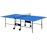Стіл для настільного тенісу GSI-Sport Indoor Gk-2 MT-4690 синій