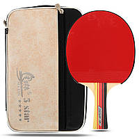 Ракетка для настільного тенісу в чохлі MALIN RACKET 5star MT-5002
