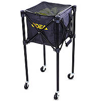 Кошик для тенісних м'ячів TENNIS BALL CART на 160 м'ячів ODEAR BT-0464 чорний