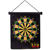 Дартс магнітний, що згортається в рулон Roll-Up 6 дротиків і мішень Baili BL-1018B 37x44,5см